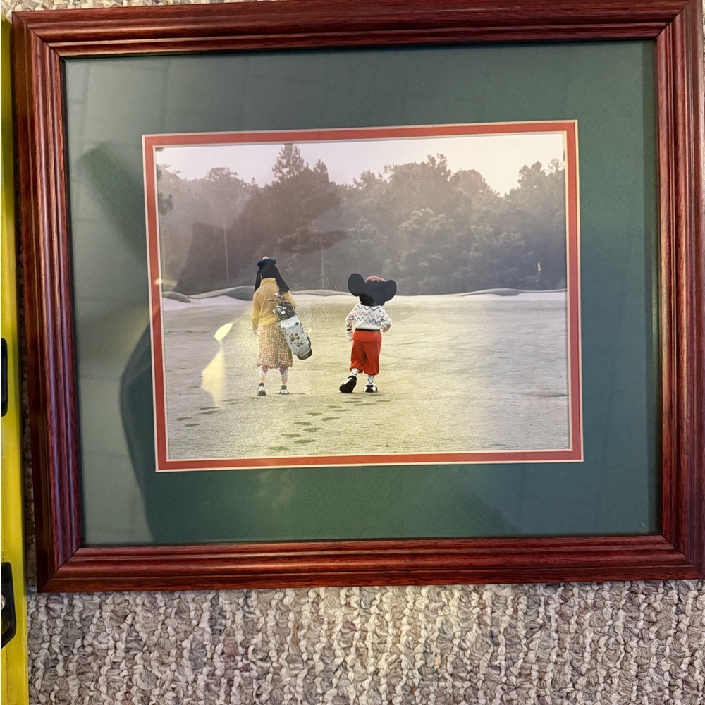 1996 Vintage Extremely Rare The Walt Disney Company Golf Course Artwork NWT